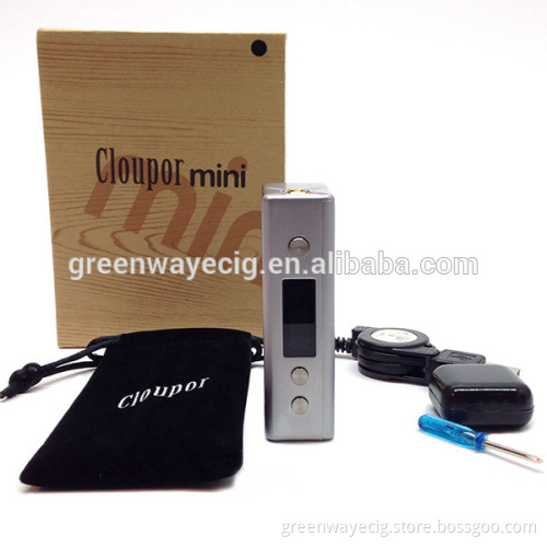 2015 Authentic mechanical mod box mod Cloupor mini 30w